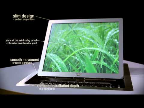 Retractable Monitor Solution - VERSIS by ELEMENT ONE