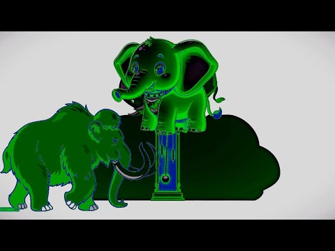 ELEPHANT BROKE THE CLOCK?! 🐘💥⏰ Mammoth SHOCKED | Hickory Dickory Dock Remix by Gamavision Csupo FX
