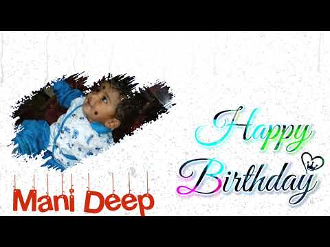 Happy Birthday mani Deep