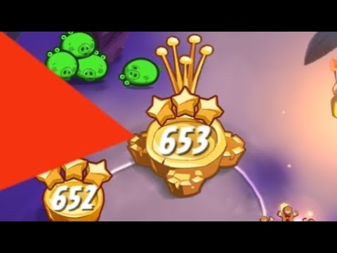 Angry birds 2. Рівень | Level 653 (King) 👑