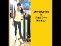 Introduction to Total Gym Workout