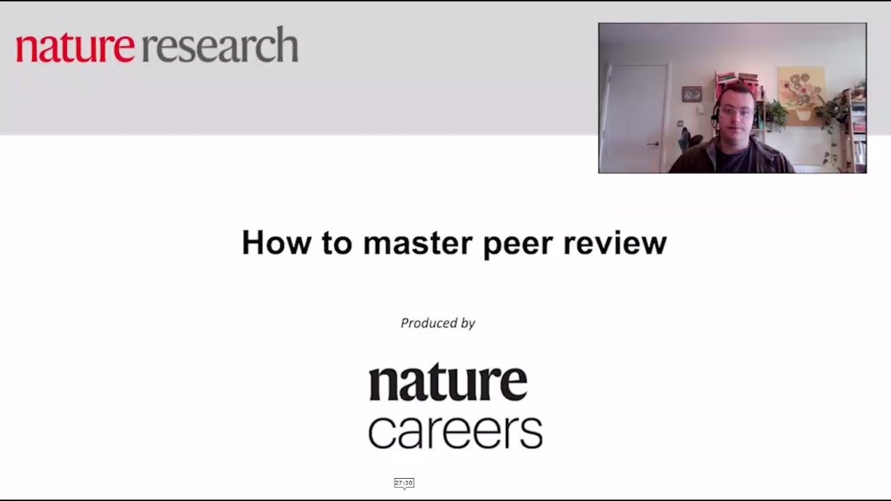 How to master peer review