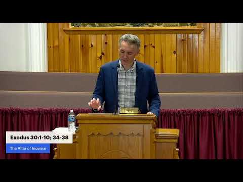 Exodus 30:1-10; 34-38, The Altar of Incense, Associate Pastor Mark Brown