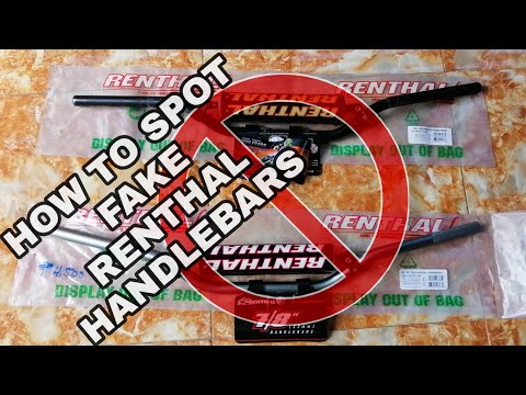 Renthal Handlebars How to Spot Fake From Genuine