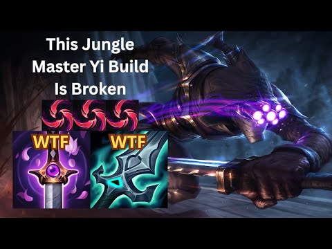 THIS JUNGLE MASTER YI BUILD IS BROKEN