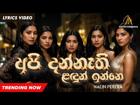 Api Dannathi Landun Inne (අපි දන්නැති ළඳූන් ඉන්නේ) - Nalin Perera | Challengers Movie Song | Lyric