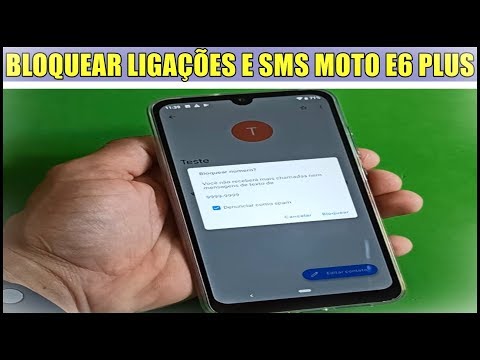 How to Set Up Call and SMS Blocking on Moto E6 Plus Cell Phone