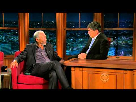 Late Late Show with Craig Ferguson 5/3/2010 Morgan Freeman, Kate Mara