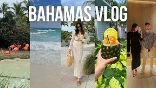 BAHAMAS VACATION VLOG! birthday baecation trip🌴🌊 beaches, resorts, flamingoes, food & more!