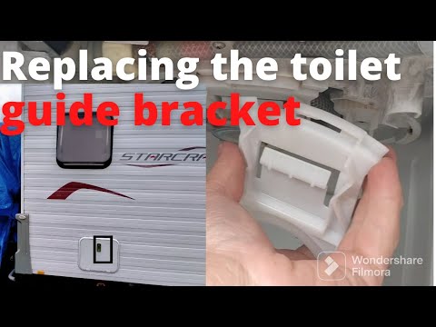 Lost the instructions! Replacing our Thetford c250 toilets bowl retainer bracket