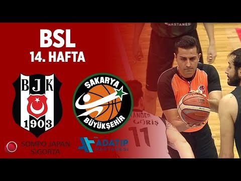 BSL 14. Hafta Özet | Beşiktaş Sompo Japan 77-65 Adatıp Sakarya Büyükşehir