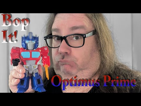 Chuck's Reviews Bop It! Transformers Optimus Prime