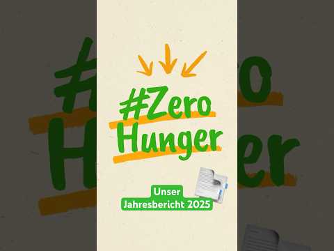 Video Thumbnail: Das hat DEINE Spende 2️⃣0️⃣2️⃣5️⃣ bewegt 🌍 Unser JAHRESBERICHT 📋 MEHR als nur Zahlen💚 #ZeroHunger
