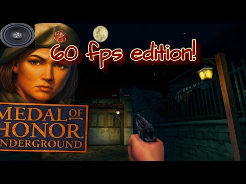Medal of Honor: Underground Full Playthrough/Longplay 60 FPS | PS1 PSX Playstation | Subwoofer