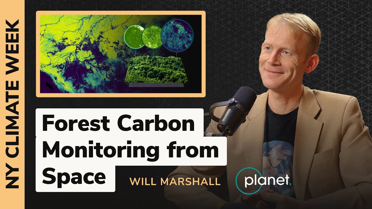 “Every forest, every tree, every quarter” - Will Marshall (Planet Labs)