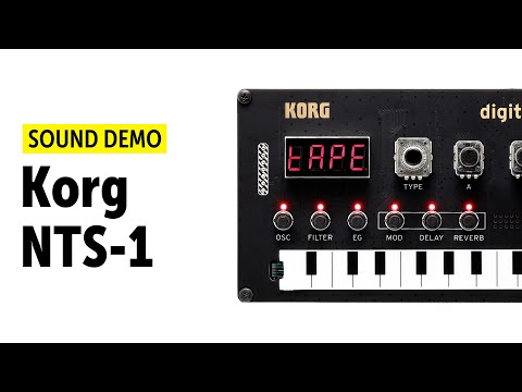 Korg NTS-1 Sound Demo (no talking)