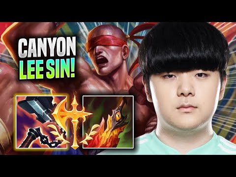 CANYON THE BEST LEE SIN! - DK Canyon Plays Lee Sin JUNGLE vs Wukong! | Season 2022