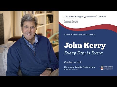 John Kerry ─ Every Day is Extra