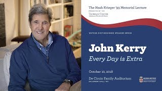 John Kerry ─ Every Day is Extra