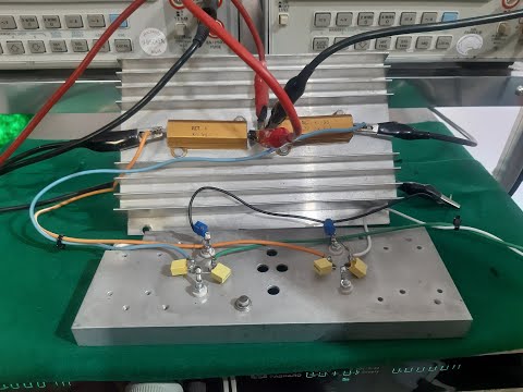 Test alimentatore 5-15 V - 4 Ampere con 2 LM7805