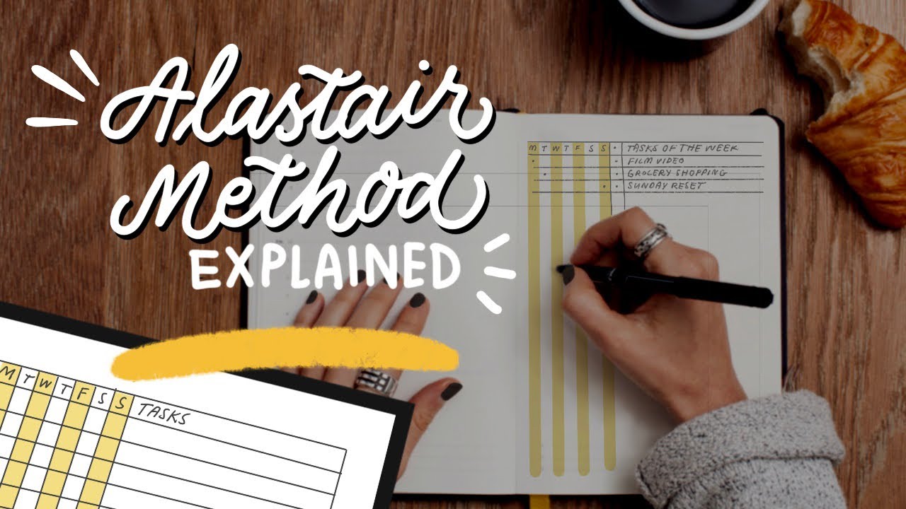 The Alastair method to organize tasks & projects