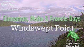 Windswept Point live Webcam on Cinnamon, Maho, and Francis Bays USVI National Park