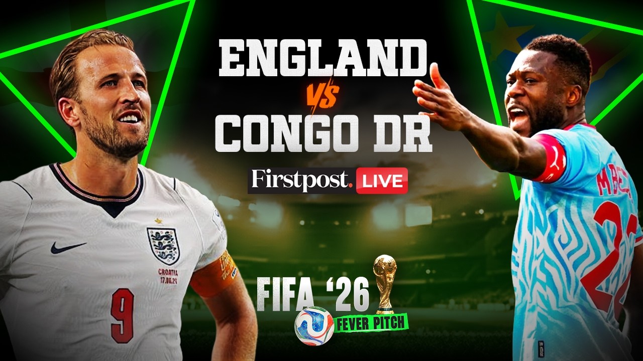 England vs DR Congo LIVE | FIFA World Cup 2026 | Harry Kane | Chancel Mbemba | N18G