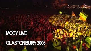 Moby &#39;Feeling So Real&#39; Live at Glastonbury