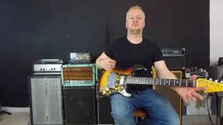 Video thumbnail for Reverberammo vibrato unti (Victoria Amplifiers) - PART 1 with a Coodercaster by The Guitar Show
