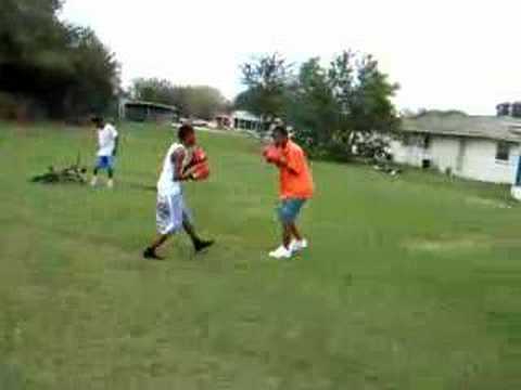 Goon Lil' Saint and Goon K.O boxing