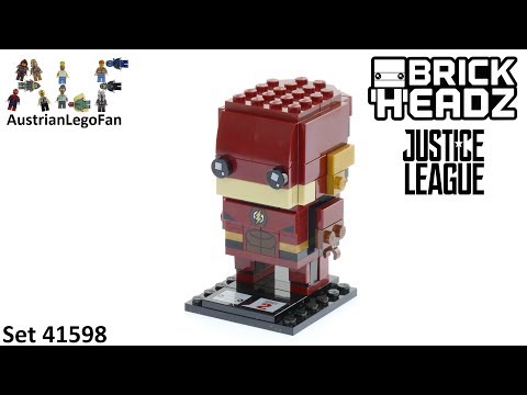 Vidéo LEGO BrickHeadz 41598 : Flash