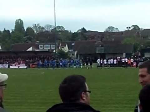 AFC Hornchurch 2-1 Lowestoft Town AET.  Ryman Isthmian Premier Play-Off Final.  Mon7May2012