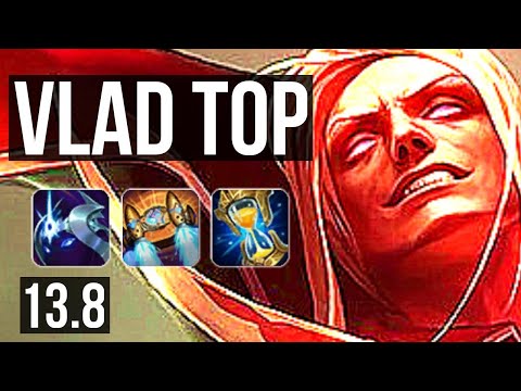 VLAD vs HEIMER (TOP) | 7/0/6, 500+ games, Godlike | KR Master | 13.8
