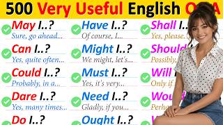English Speaking Practice with Shadowing | Learn Daily English Conversation Expressions  beginners💡