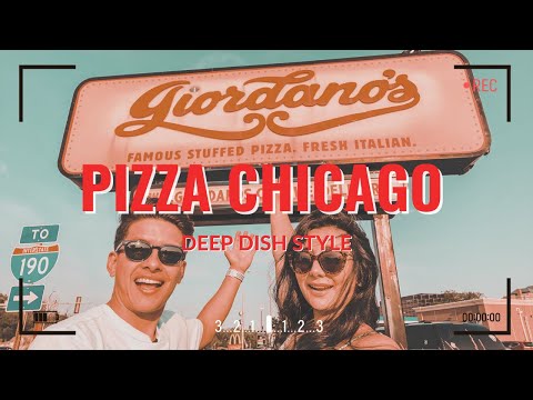 Tasting PIZZA CHICAGO STYLE - USA (2021)