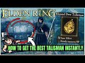 How to Get the Best Talisman Straight Away - Permanent HP Regen - Full Guide - Elden Ring!