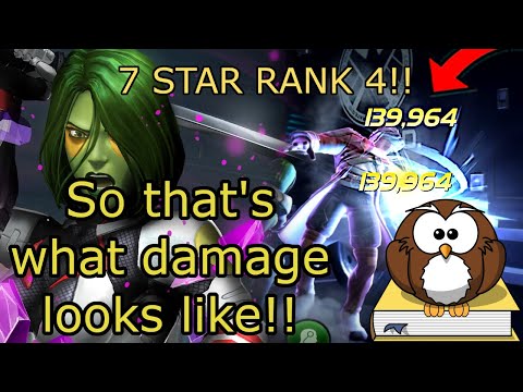7* RANK 4 Gamora: Too much DAMAGE? Not today! - Marvel Contest of Champions