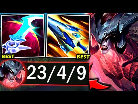 AATROX TOP HARDEST 1V5 OF MY ENTIRE LIFE (VERY DIFFICULT GAME) - 2025 Aatrox TOP Gameplay Guide