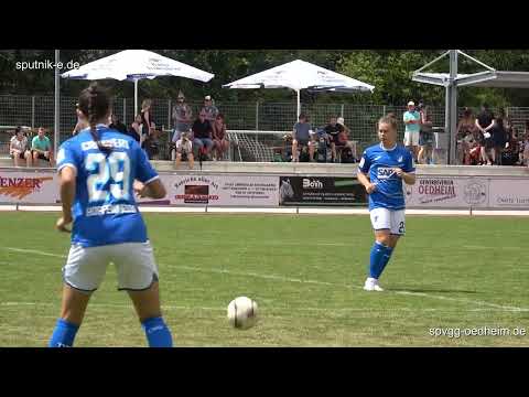Frauen TSG 1899 Hoffenheim U20 vs. Unterlandauswahl - 1. Halbzeit  uncut -  75 Jahre Spvgg Oedheim