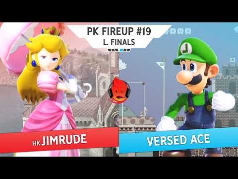 JimRude (Peach) vs Versed Ace (Fox, Luigi, Byleth, Samus) - PK Fireup #19 Losers Finals