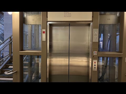 Montgomery KONE Hydraulic Glass Elevator At Penn C.C. Grand Hall In Philadelphia PA: (02/28/2022)