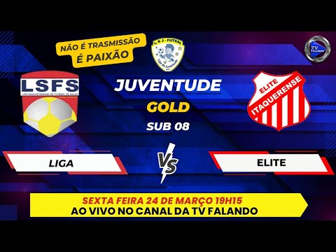 LIGA X ELITE - SUB 08 - COPA JUVENTUDE GOLD - TV FALANDO #NÃOÉTRANSMISSÃOÉPAIXÃO (FULL HD)