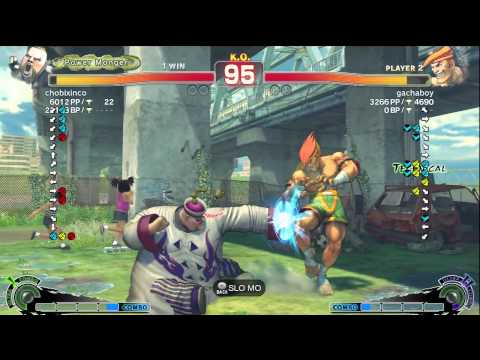 Gachaboy (Adon) vs Inco (Rufus) - AE 2012 Endless Matches *720p HD*