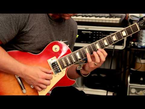 Rocking out on a Les Paul - Rick Graham