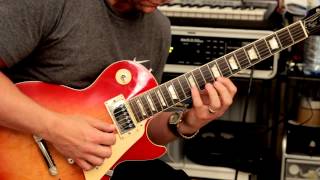 Rocking out on a Les Paul - Rick Graham