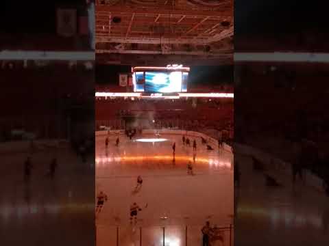 Greenville Swamp Rabbits Nickelodeon Night pregame intro vs Worcester Railers