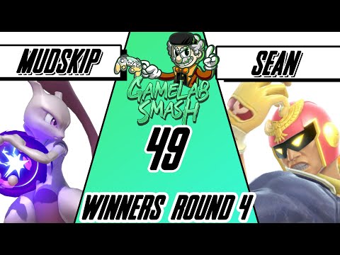 GameLab-Smash #49 Sean (Captain Falcon) Vs Mudskip (MewTwo)