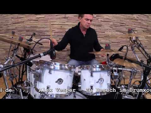 Alex Vesper Drum Solo - zu Besuch im DRUMXOUND Studio