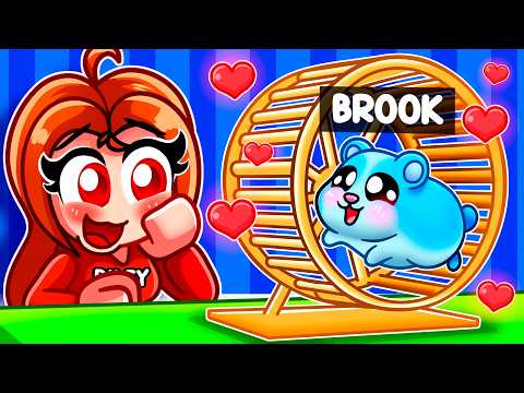 I Pretended to be a BABY HAMSTER in Roblox Snapchat!