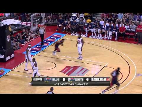 Derrick Rose Big Time Slam   Team USA   Blue vs White   August 1, 2014